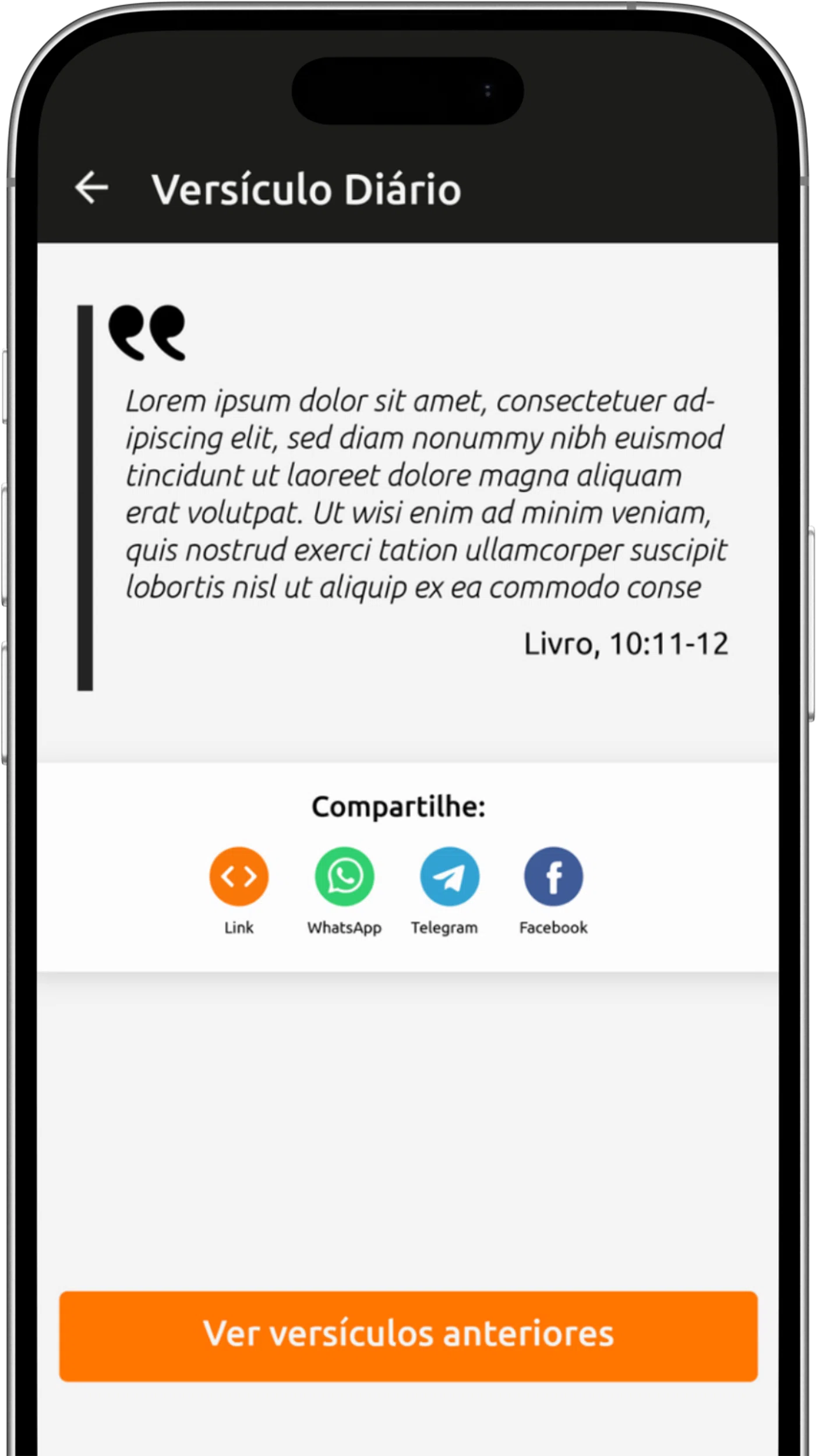 IBAtitude daily Bible verse feature designed for repeat engagement