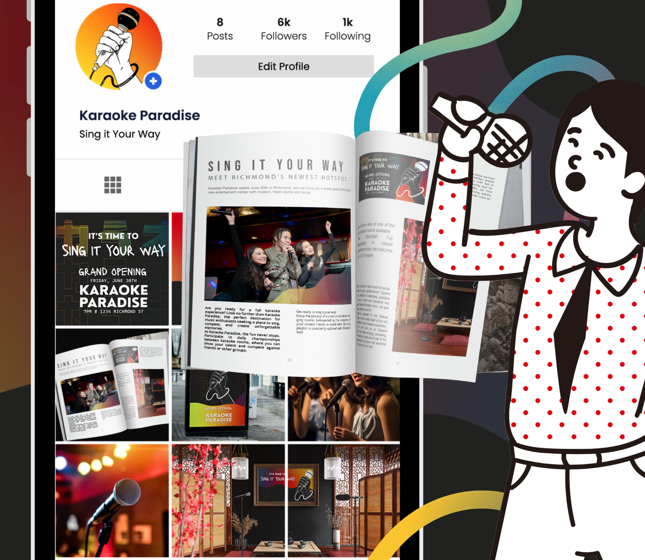 Karaoke Paradise brand strategy case study preview