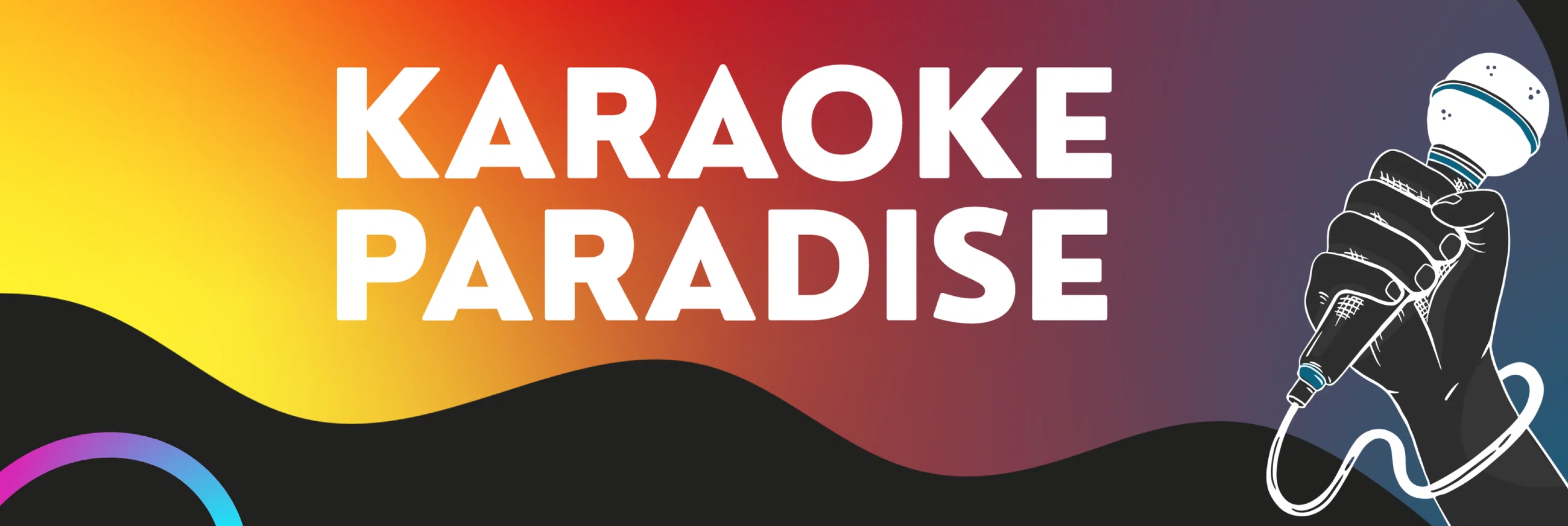 Karaoke Paradise brand and launch concept by Julia Lisboa